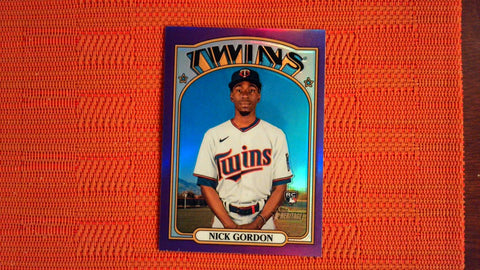 2021 Topps Heritage High Number Hot Box Refractor #652 Nick Gordon Baseball Default Title