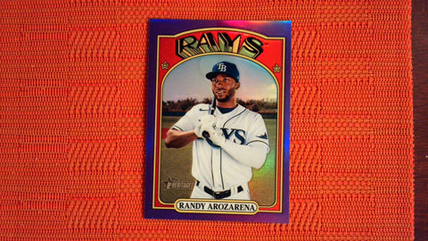 2021 Topps Heritage High Number Hot Box Refractor #663 Randy Arozarena Baseball Default Title