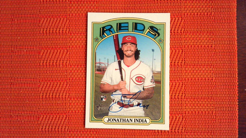 2021 Topps Heritage High Number Real One Autographs #ROA-JI Jonathan India Baseball Default Title