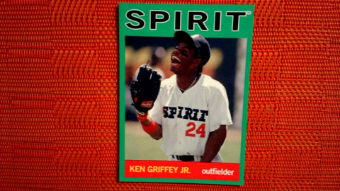 2021 Topps Pro Debut #MILB-6 Ken Griffey Jr. (MiLB Legends Set) Green /99 Default Title
