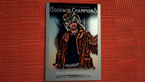 2021 Upper Deck Goodwin Champions #39 Paul Bissonnette Base Platinum Celebrity Default Title