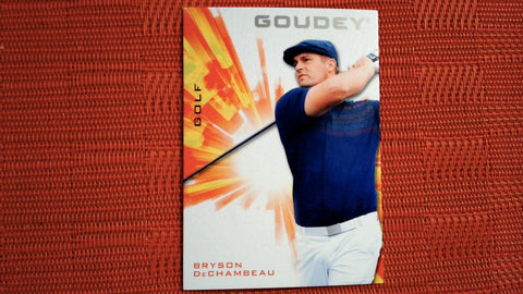 2021 Upper Deck Goodwin Champions Insert #G15 Bryson DeChambeau Goudey Celebrity Default Title