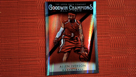 2021 Upper Deck Goodwin Champions Insert #GB-11 Allen Iverson All-World Basketball Set Basketball Default Title