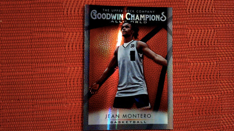 2021 Upper Deck Goodwin Champions Insert #GB-13 Jean Montero All-World Basketball Set Basketball Default Title