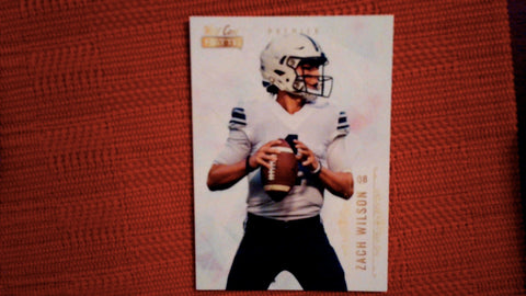 2021 Wild Card Matte #MBC-5 Zac Wilson Base Football Default Title
