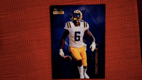2021 Wild Card Matte Chase Pack #MBC-13 Terrace Marshall Jr Football Default Title