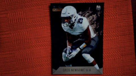 2021 Wild Card Matte Chase Pack #MRHR-23 Greg Newsome II Red Hot Rookie Green Flame Football Default Title