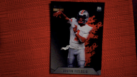 2021 Wild Card Matte Red Hot Rookie #MRHR-2 Justin Fields Red Flame Football Default Title