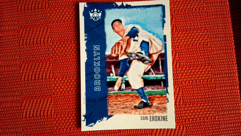 2021 Panini Diamond Kings: #15 Carl Erskine - Brooklyn Dodgers (Base) Default Title