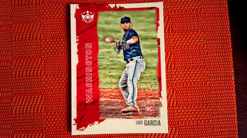 2021 Panini Diamond Kings: #157 Luis V. Garcia - Washington Nationals (SP) Default Title