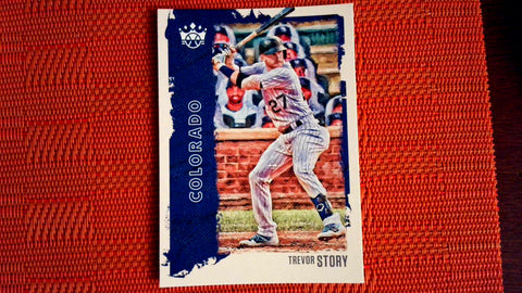 2021 Panini Diamond Kings: #98 Trevor Story - Colorado Rockies (Base) Default Title