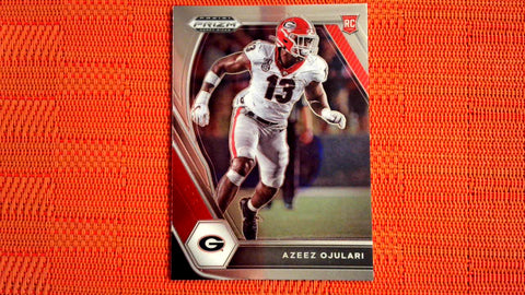 2021 Panini Prizm Draft Picks Football: #110 Azeez Ojulari - Georgia Bulldogs/New York Giants (Base) Default Title