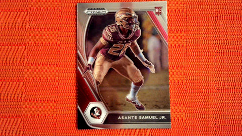 2021 Panini Prizm Draft Picks Football: #111 Asante Samuel Jr. - Florida State Seminoles/Los Angeles Chargers (Base) Default Title
