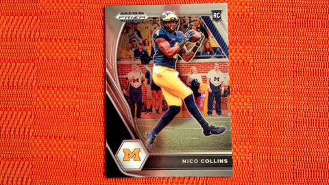 2021 Panini Prizm Draft Picks Football: #114 Nico Collins - Michigan Wolverines/Houston Texans (Base) Default Title