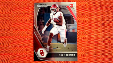 2021 Panini Prizm Draft Picks Football: #123 Trey Sermon - Oklahoma Sooners/San Francisco 49ers (Base) Default Title