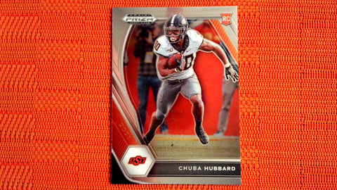 2021 Panini Prizm Draft Picks Football: #125 Chuba Hubbard - Oklahoma State Cowboys/Carolina Panthers (Base) Default Title