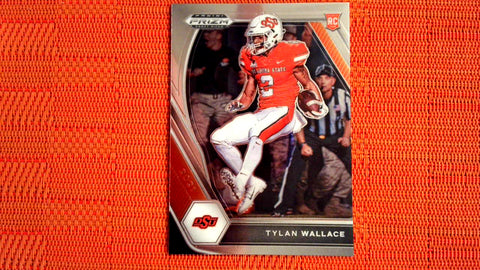 2021 Panini Prizm Draft Picks Football: #126 Tylan Wallace - Oklahoma State Cowboys/Baltimore Ravens (Base) Default Title