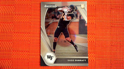 2021 Panini Prizm Draft Picks Football: #134 Sage Surratt - Wake Forest Demon Deacons/ (Base) Default Title