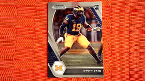 2021 Panini Prizm Draft Picks Football: #145 Kwity Paye - Michigan Wolverines/Indianapolis Colts (Base) Default Title