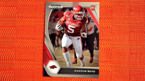 2021 Panini Prizm Draft Picks Football: #152 Rakeem Boyd - Arkansas Razorbacks/ (Base) Default Title