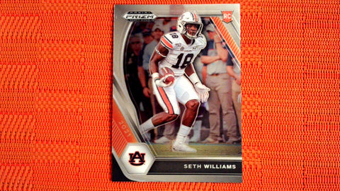 2021 Panini Prizm Draft Picks Football: #153 Seth Williams - Auburn Tigers/ (Base) Default Title