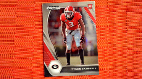 2021 Panini Prizm Draft Picks Football: #155 Tyson Campbell - Georgia Bulldogs/Jacksonville Jaguars (Base) Default Title
