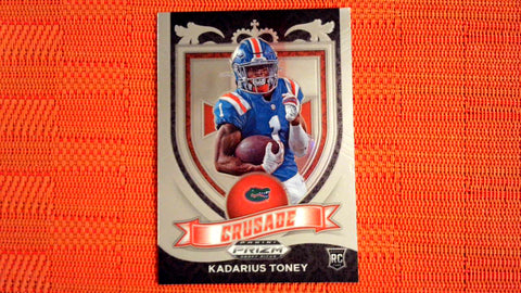 2021 Panini Prizm Draft Picks Football: #176 Kadarius Toney - Florida Gators/New York Giants (Crusade) Default Title