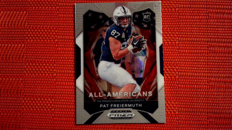 2021 Panini Prizm Draft Picks Football: #184 Pat Freiermuth - Penn State Nittany Lions/Pittsburgh Steelers  (All American) Default Title