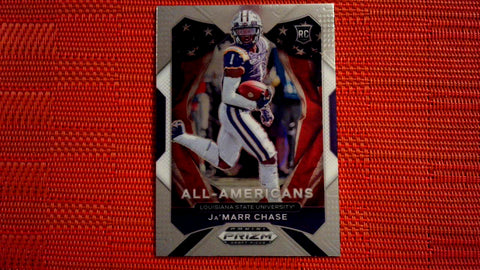 2021 Panini Prizm Draft Picks Football: #185 Ja'Marr Chase - LSU Tigers/Cincinnati Bengals (All American) Default Title