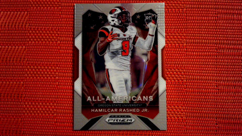 2021 Panini Prizm Draft Picks Football: #189 Hamilcar Rashed Jr. - Oregon State Beavers/New York Jets (All American) Default Title