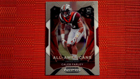 2021 Panini Prizm Draft Picks Football: #198 Caleb Farley - Virginia Tech Hokies/Tennessee Titans  (All American) Default Title