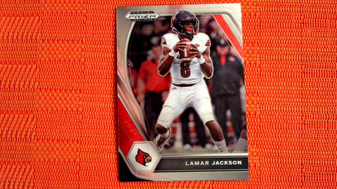 2021 Panini Prizm Draft Picks Football: #26 Lamar Jackson - Louisville Cardinals/Baltimore Ravens (Base) Default Title