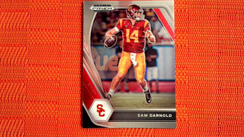 2021 Panini Prizm Draft Picks Football: #29 Sam Darnold - USC Trojans/Carolina Panthers (Base) Default Title