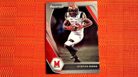 2021 Panini Prizm Draft Picks Football: #37 Stefon Diggs - Maryland Terrapins/Buffalo Bills (Base) Default Title