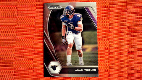 2021 Panini Prizm Draft Picks Football: #52 Adam Thielen - Minnesota State Mavericks/Minnesota Vikings (Base) Default Title