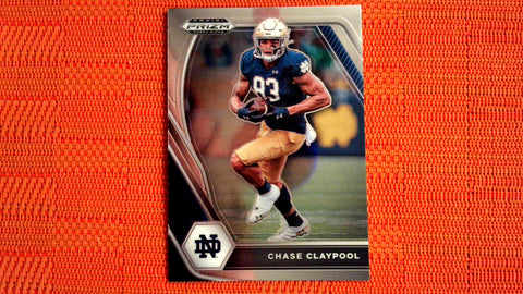 2021 Panini Prizm Draft Picks Football: #54 Chase Claypool - Notre Dame Fighting Irish/Pittsburgh Steelers (Base) Default Title
