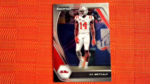 2021 Panini Prizm Draft Picks Football: #57 DK Metcalf - Ole Miss Rebels/Seattle Seahawks (Base) Default Title