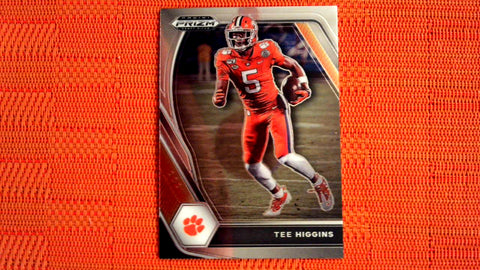 2021 Panini Prizm Draft Picks Football: #60 Tee Higgins - Clemson Tigers/Cincinnati Bengals (Base) Default Title