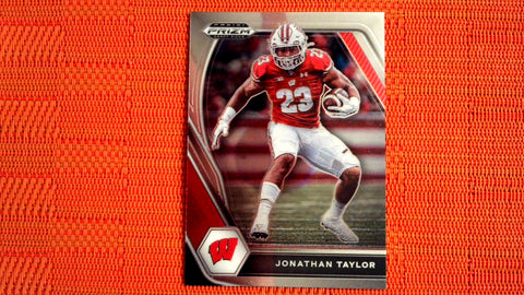 2021 Panini Prizm Draft Picks Football: #76 Jonathan Taylor - Wisconsin Badgers/Indianapolis Colts (Base) Default Title