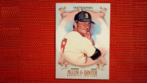 2021 Topps Allen & Ginter: #102 Carl Yastrzemski - Boston Red Sox Default Title