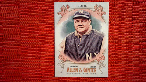 2021 Topps Allen & Ginter: #120 Babe Ruth - New York Yankees Default Title