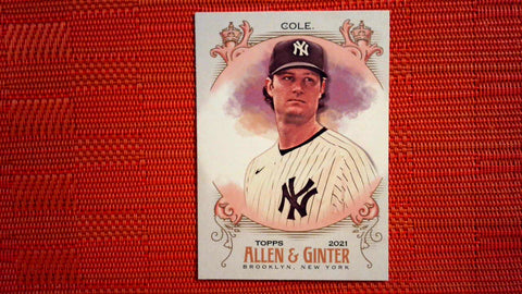 2021 Topps Allen & Ginter: #123 Gerrit Cole - New York Yankees Default Title