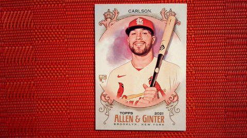 2021 Topps Allen & Ginter: #125 Dylan Carlson - St. Louis Cardinals RC Default Title