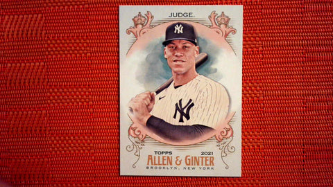 2021 Topps Allen & Ginter: #126 Aaron Judge - New York Yankees Default Title