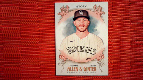 2021 Topps Allen & Ginter: #128 Trevor Story - Colorado Rockies Default Title