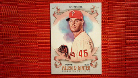2021 Topps Allen & Ginter: #153 Zack Wheeler - Philadelphia Phillies Default Title