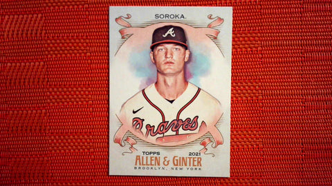 2021 Topps Allen & Ginter: #155 Mike Soroka - Atlanta Braves Default Title