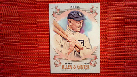 2021 Topps Allen & Ginter: #160 Ty Cobb - Detroit Tigers Default Title