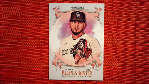 2021 Topps Allen & Ginter: #166 German Marquez - Colorado Rockies Default Title
