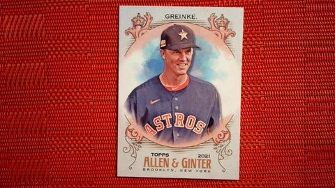 2021 Topps Allen & Ginter: #172 Zack Greinke - Houston Astros Default Title